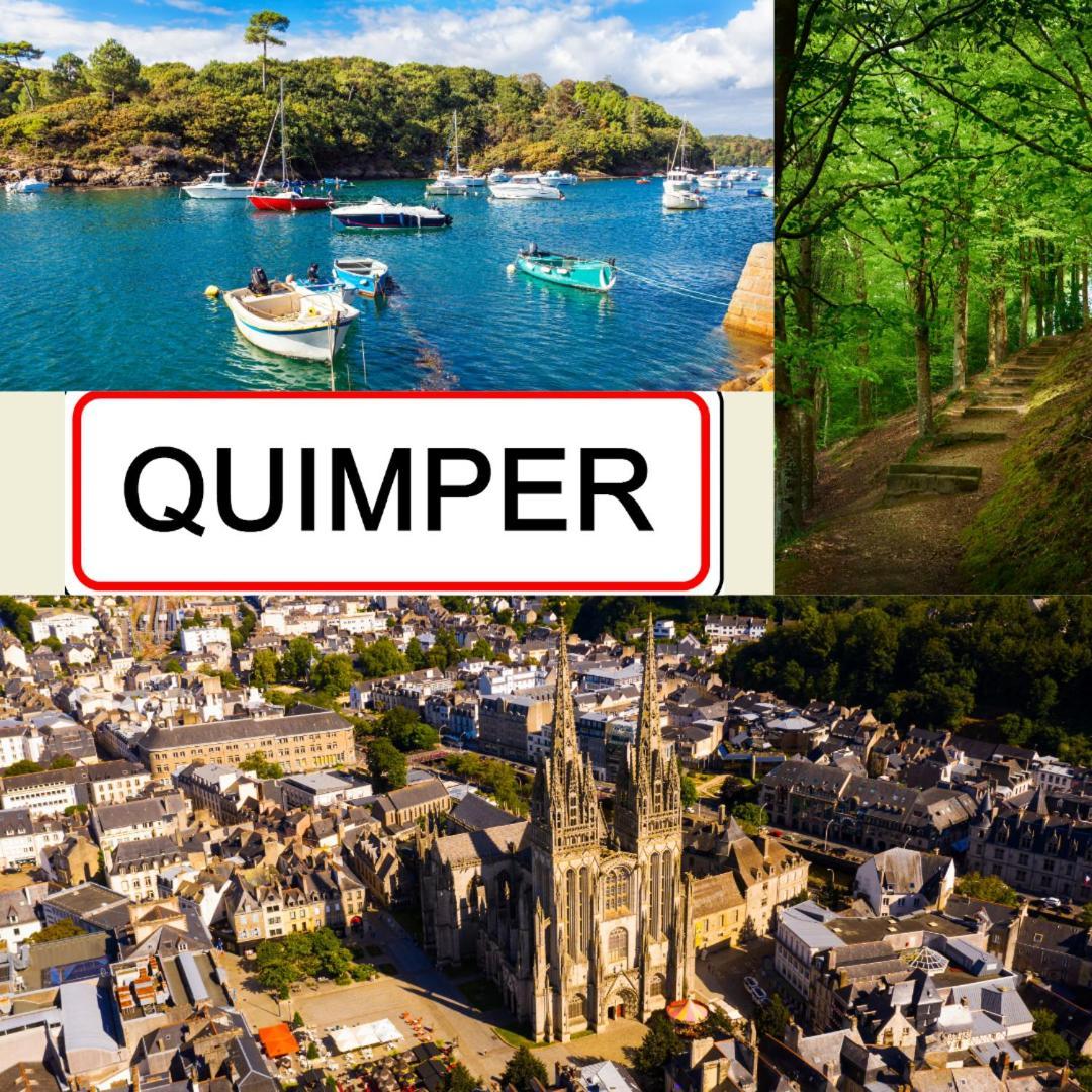 Les Rives De L'Odet, Vue Riviere Apartamento Quimper Exterior foto